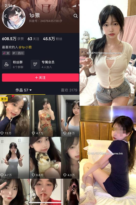 抖音 1p狼 微密圈 NO.002期 【22P1V】-MIYI