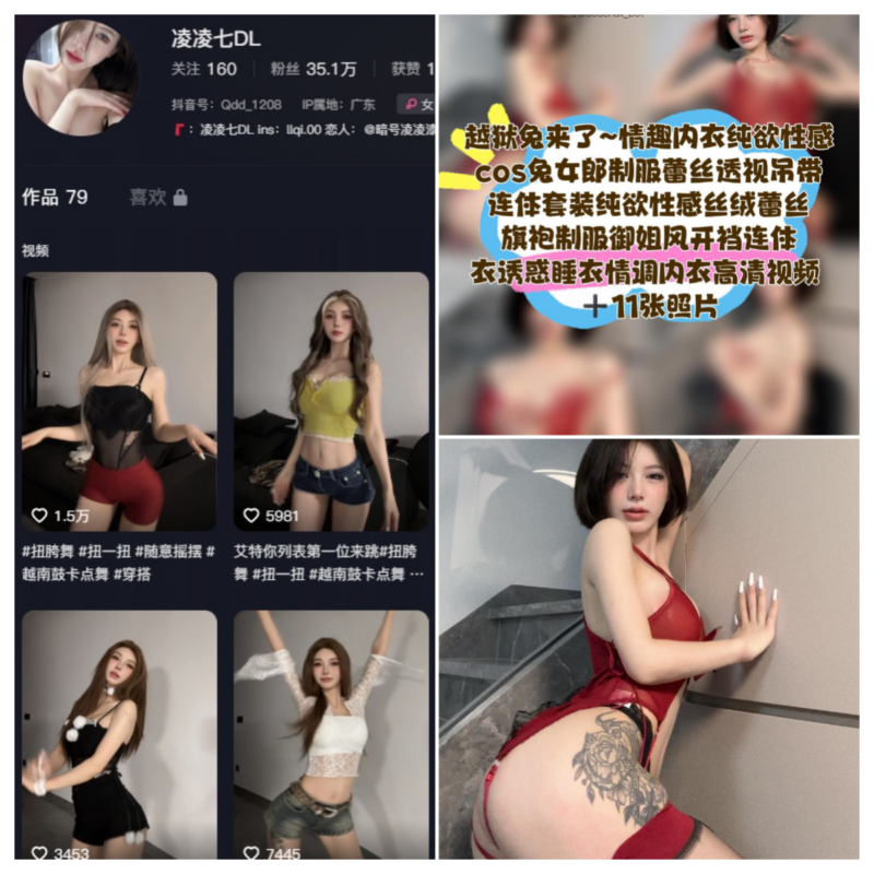抖音 凌凌七 微密圈 NO.015期 【11P】-MIYI