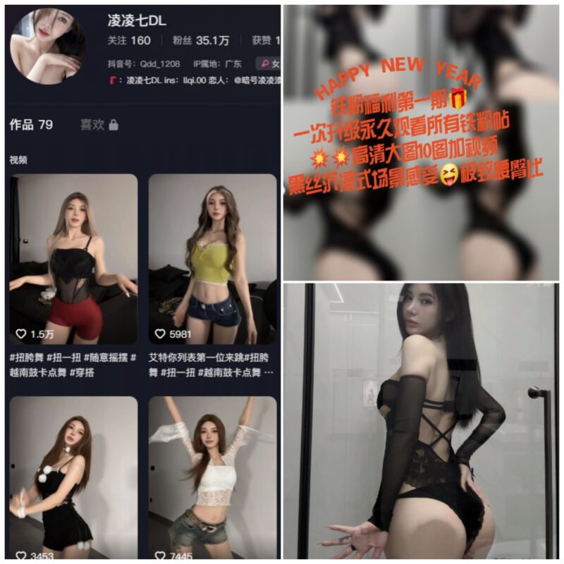 抖音 凌凌七DL 微密圈 NO.040期 【12P1V】-MIYI