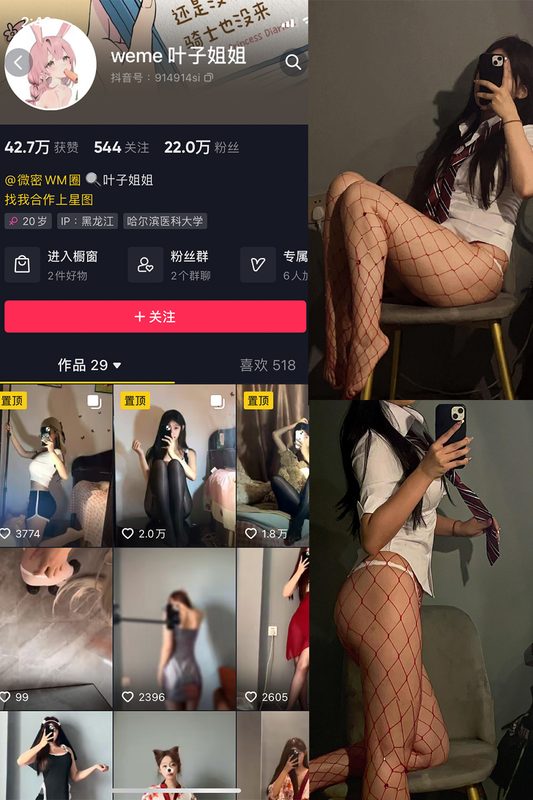 抖音 叶子姐姐 微密圈 NO.012期 【9P2V】-MIYI