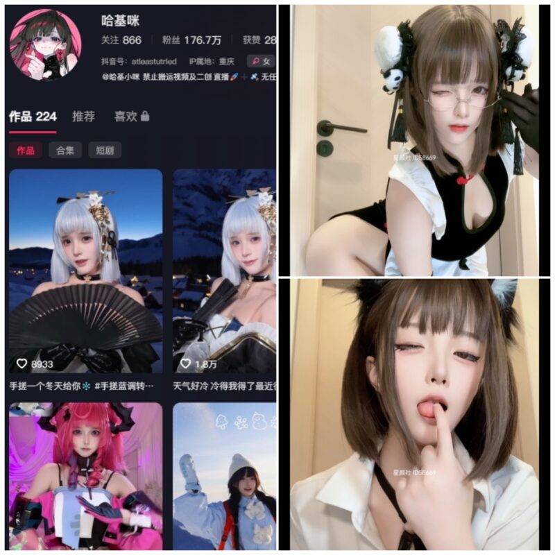 抖音 哈基咪ovO（喵帕斯不是怕死喵）39套合集【353P 10V】-MIYI