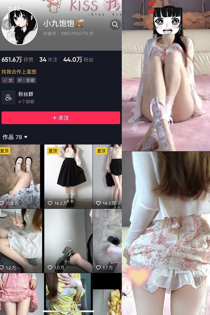 图片[1]-抖音 小九饱饱 微密圈 NO.002期 【29P10V】-MIYI