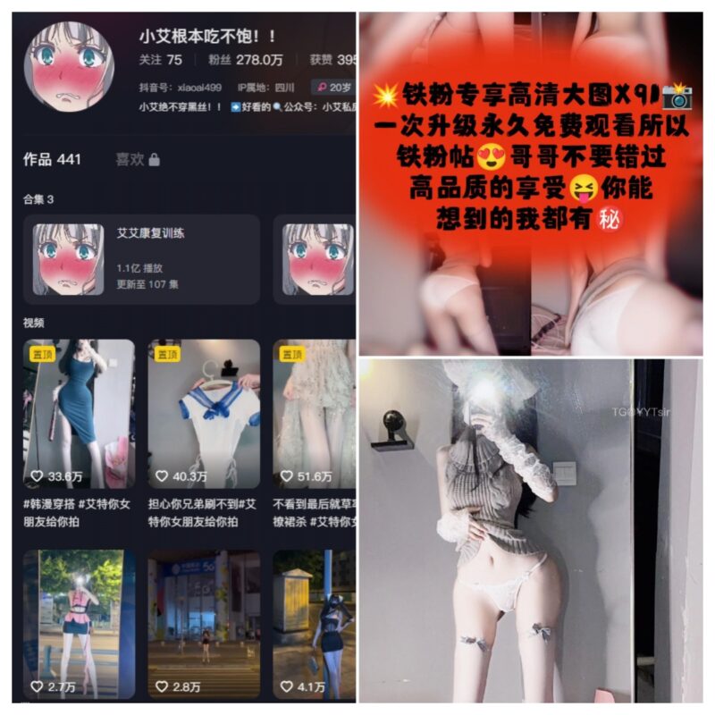 抖音 小艾根本吃不饱 微密圈 NO.056期 【96P】-MIYI