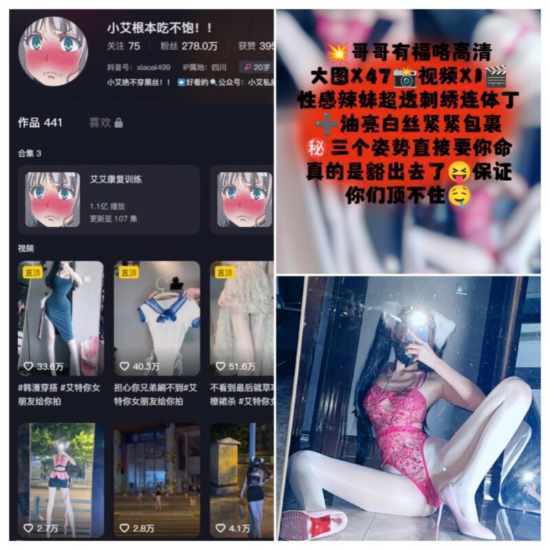 抖音 小艾根本吃不饱 微密圈 NO.059期 【52P2V】-MIYI