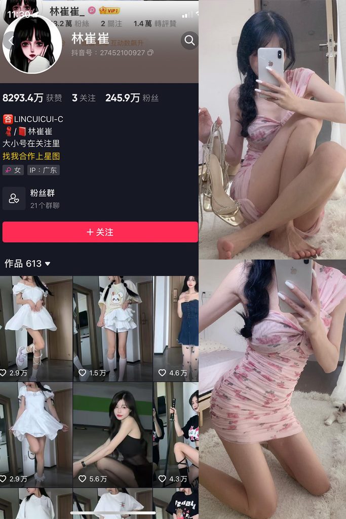 图片[1]-抖音 林崔崔 微密圈 NO.002期 【31P1V】-MIYI