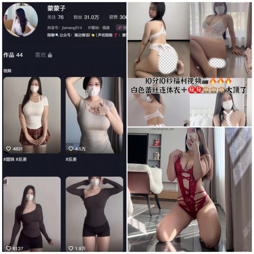 图片[1]-抖音 蒙蒙子 微密圈 NO.017期 【15P2V】-MIYI